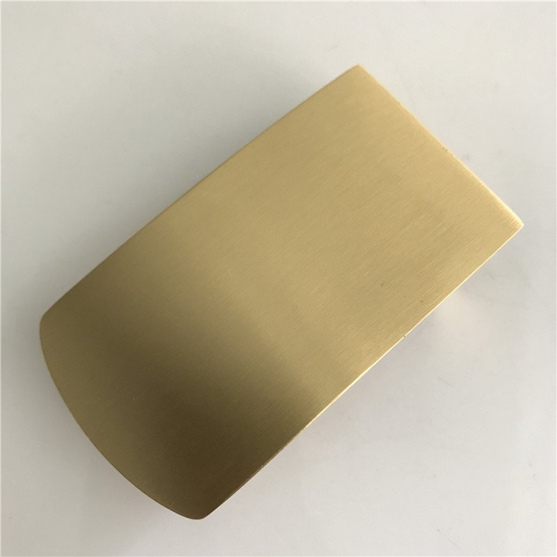 Rectangle Blank Solid Brass Western Men's Cowboy Belt Buckles Fit 4cm Wide Jeans Belt
