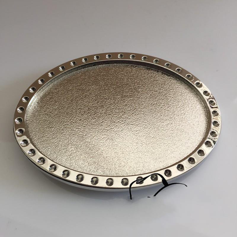 Vintage Silver Blank Western Men's Cowboy Belt Buckles Fit 4cm Wide Jeans Belt