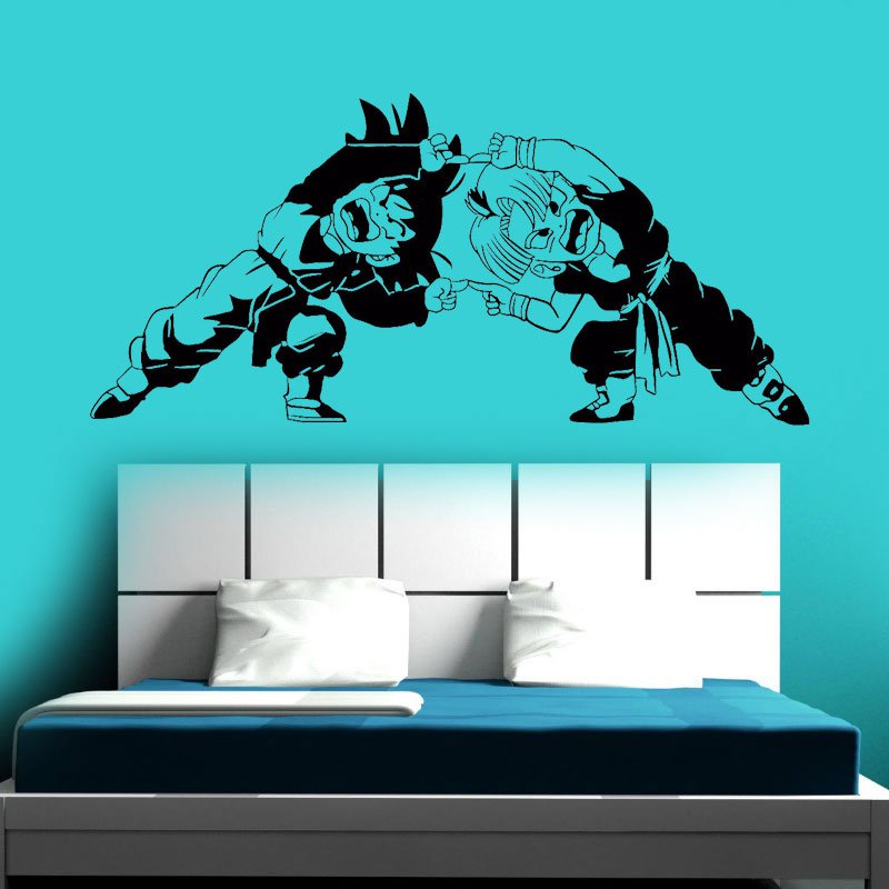 Dragon Ball Z Kid Goku Nimbus Wall Car Window Vinyl Sticker Decal Anime Decal Sticker