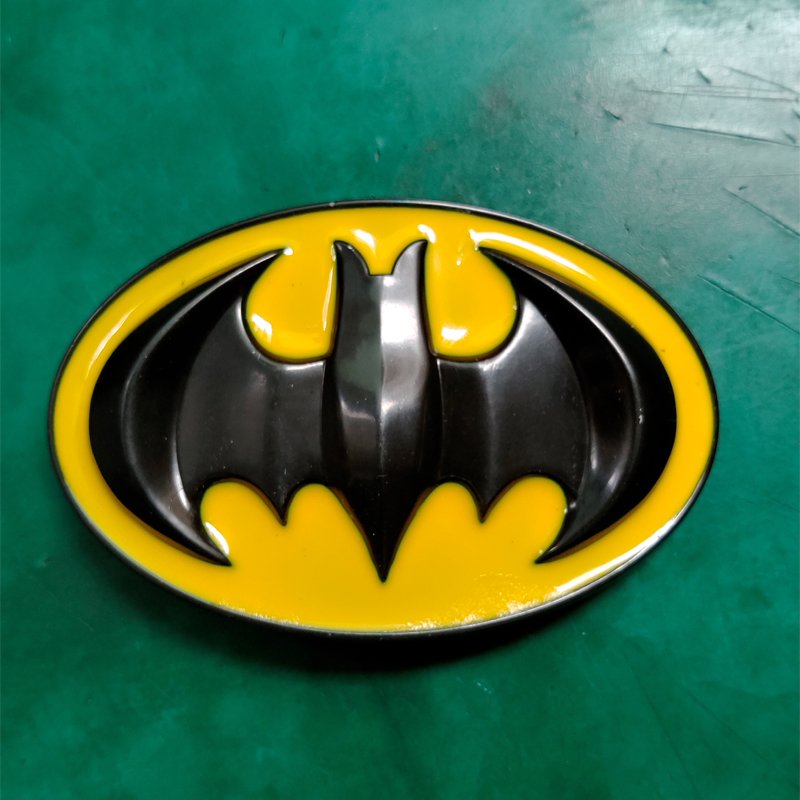 1 Pcs 3D Yellow Batman Luxury Western Cowboy Belt Buckle For Fashion Men