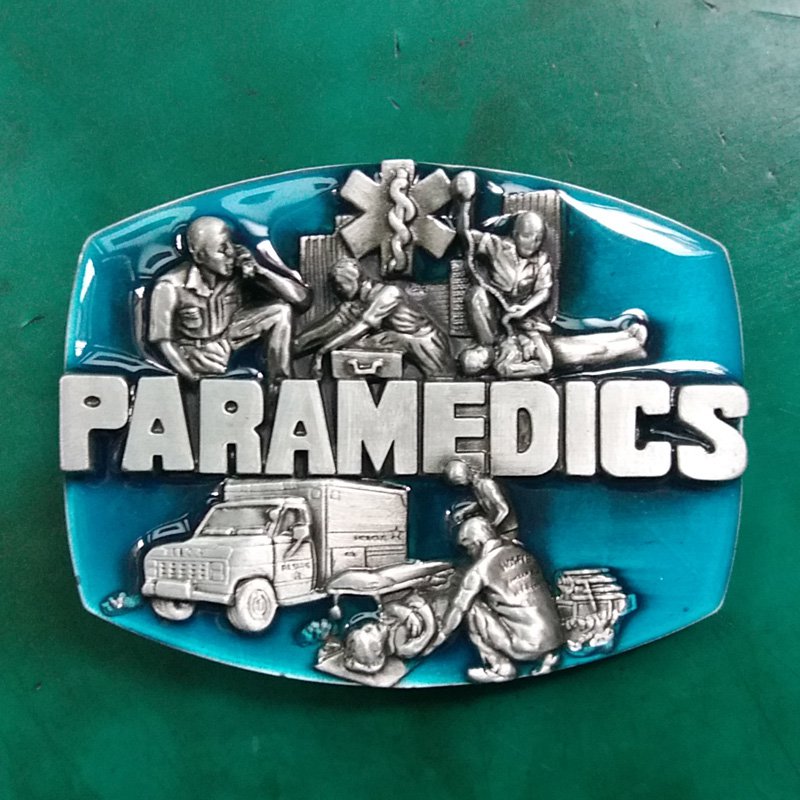 1 Pcs 3D Paramedic Luxury Men Western Cowboy Belt Buckle