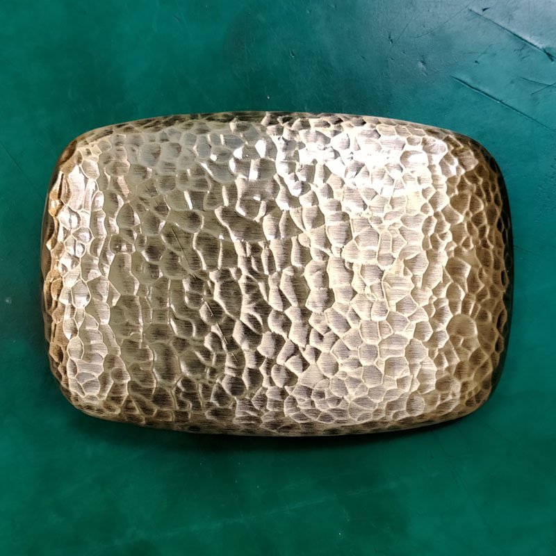 1 Pcs Brass Blank Luxury Men Western Cowboy Cowgirl Belt Buckle