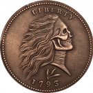 Hobo Nickel 1793 ONE CENT COIN COPY