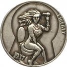 Hobo Nickel 1937-D 3-LEGGED BUFFALO NICKEL COIN COPY Type 69 Hobo Nickel 1937-D 3-LEGGED BUFFALO NICKEL COIN COPY Type 69
