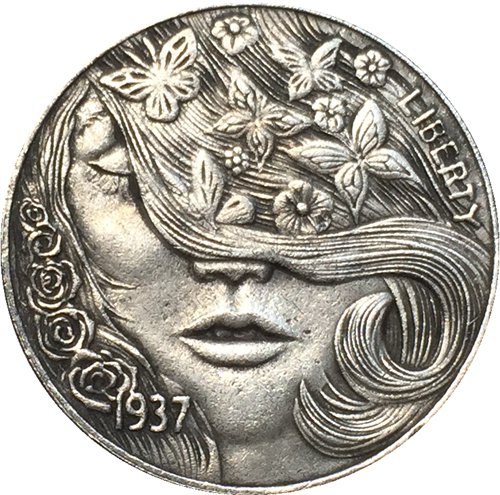 Hobo Nickel 1937-D 3-LEGGED BUFFALO NICKEL COIN COPY Type 28