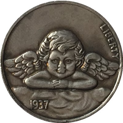 Hobo Nickel 1937-D 3-LEGGED BUFFALO NICKEL COIN COPY Type 66