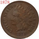 1878 Indian head cents coin copy
