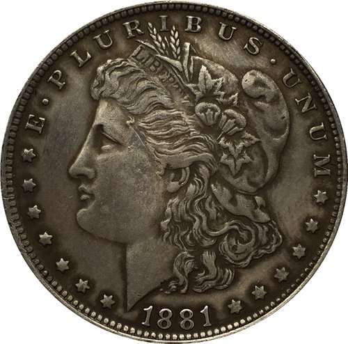 1881 USA Morgan Dollar coins COPY