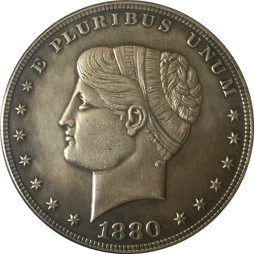 1880 United States $1 Dollar coins COPY Type 2
