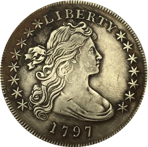1797 Draped Bust Dollar COIN COPY