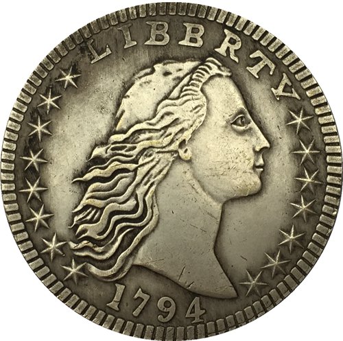 1794 type2 Flowing Hair Dollar COIN COPY