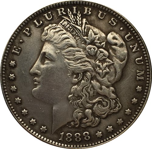 1888 USA Morgan Dollar coins COPY
