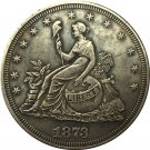 1873 Trade Dollar coins copy