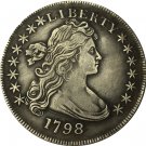 1798 type2 Draped Bust Dollar COIN COPY