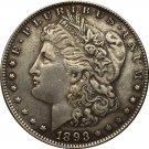 1893 USA Morgan Dollar coins COPY
