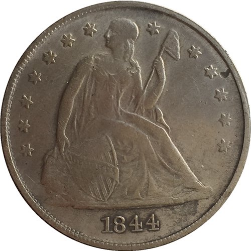 1844 Seated Liberty Dollar COINS COPY
