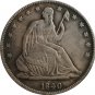 1840 Seted Liberty Half Dollar Coin Copy