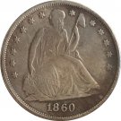 1860 Seated Liberty Dollar COINS COPY