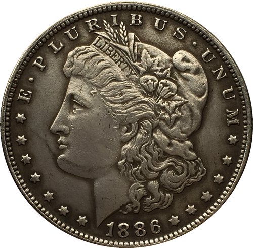 1886 USA Morgan Dollar coins COPY
