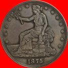 1875-CC Trade Dollar COIN COPY