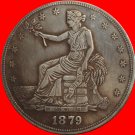 1879 Trade Dollar COIN COPY