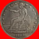 1885 Trade Dollar COIN COPY