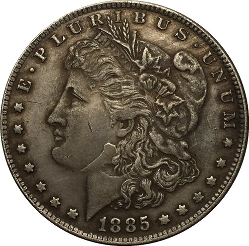 1885 USA Morgan Dollar coins COPY