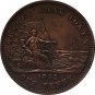 Canada 1852 1 Penny coins COPY 34.1MM