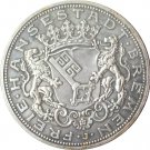 German 1906 5 Mark coin copy 38mm