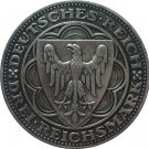 1927 German 3 Reichsmark (100th Anniversary of Bremerhaven - A) coins COPY 30mm