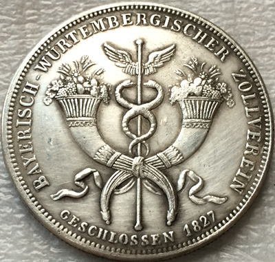 1827 German states coins copy