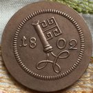 1802 German 2 1/2 Schwaren coins 1802 German 2 1/2 Schwaren coins