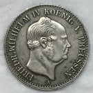 German 1852 1/2 Gulden coin copy 24mm German 1852 1/2 Gulden coin copy 24mm