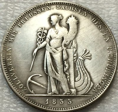 1833 German states coins copy