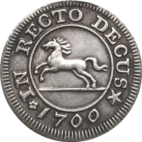 1700 German 4 Mariengroschen - George I coins COPY 21MM