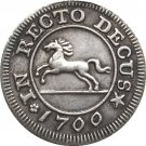 1700 German 4 Mariengroschen - George I coins COPY 21MM