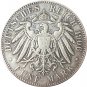 German 1906 5 Mark coin copy 38mm