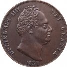 UK 1831 coin copy 28mm