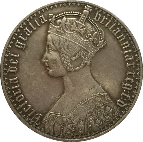 United Kingdom 1 Crown - Victoria copy coins