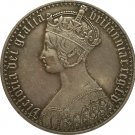 United Kingdom 1 Crown - Victoria copy coins