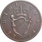 Ireland George III 1/2 Penny 1774 coins copy