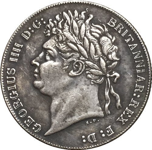 1829 Britain 6 Pence (George IV) coins COPY 19MM
