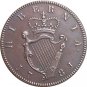 Ireland George III 1/2 Penny 1781 coins copy