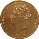 24 - K gold plated 1826 United Kingdom 2 Pounds-George IV copy coins 24 - K gold plated 1826 United Kingdom 2 Pounds-George IV copy coins