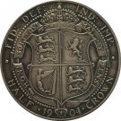 United Kingdom 1904 1/2 Crown- Edward VII copy coins