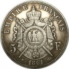 France 5 Francs - Napoleon III 1864 coins copy