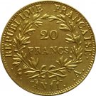 France 20 Francs - Napoleon I 1802 coins copy