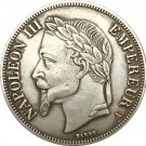 France 5 Francs - Napoleon III 1867 coins copy