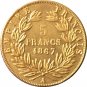 1867 France 5 Francs - Napoleon III coins copy