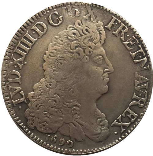 1690 France Coin Copy 100% coper